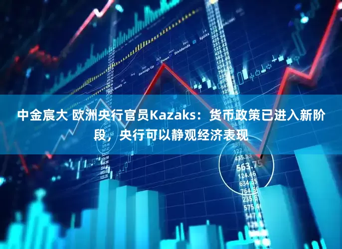 中金宸大 欧洲央行官员Kazaks：货币政策已进入新阶段，央行可以静观经济表现